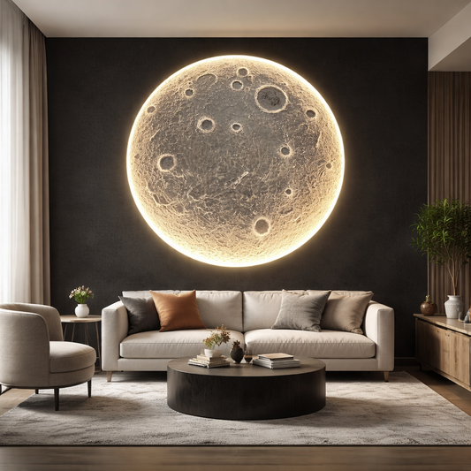IconicMoon – Exklusive 3D-Mond-Wandleuchte