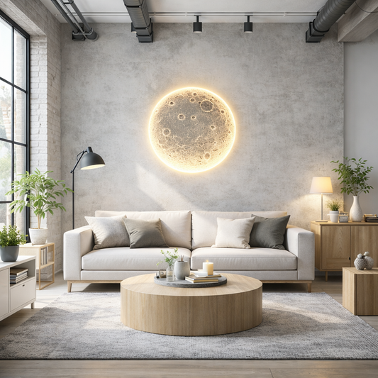 IconicMoon – Exklusive 3D-Mond-Wandleuchte