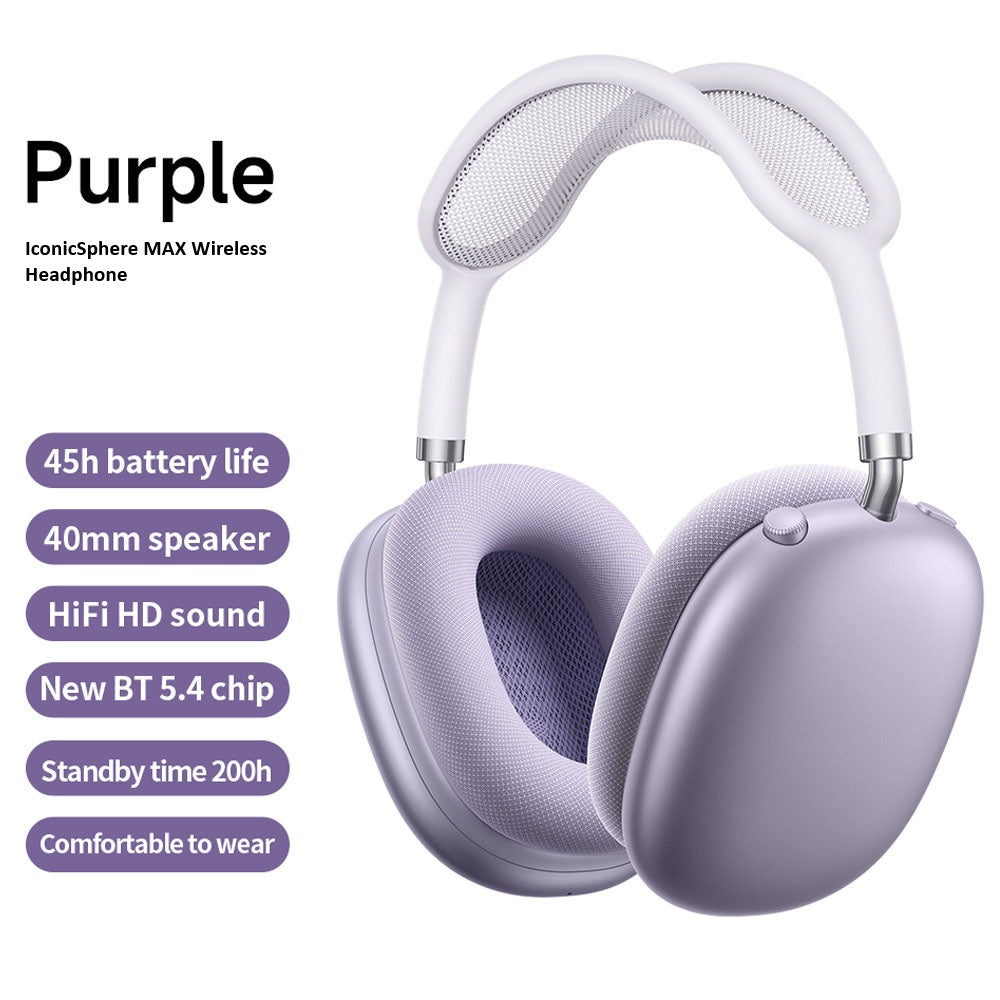 IconicSphere Max Wireless –  Bluetooth Kopfhörer mit Active Noise Cancelling