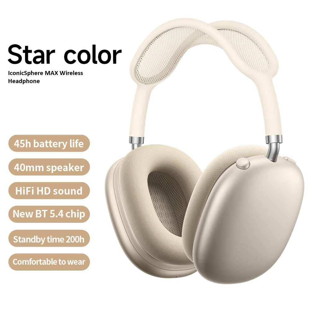 IconicSphere Max Wireless –  Bluetooth Kopfhörer mit Active Noise Cancelling