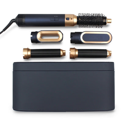 IconicStyle 5-in-1 Haarstyler Blue Edition – Multistyler mit fünf Aufsätzen und Aufbewahrungsbox