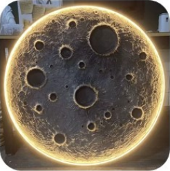 Sunmoon 3D-Mond-Wandleuchte – Vergleich der Lichtfarben warmweiß, neutralweiß und kaltweiß